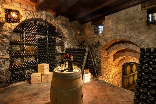 La cantina dell'azienda agricola Le Masciare