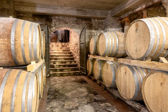 La cantina dell'azienda agricola Le Masciare
