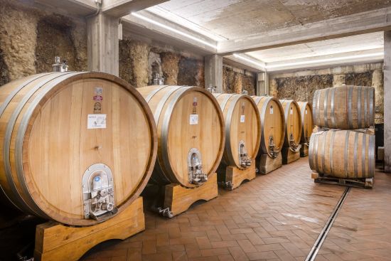 La cantina dell'azienda agricola Le Masciare