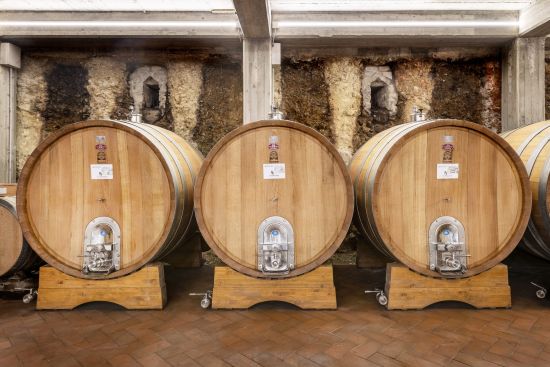 La cantina dell'azienda agricola Le Masciare